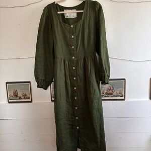 Ronda in Juniper Green Large